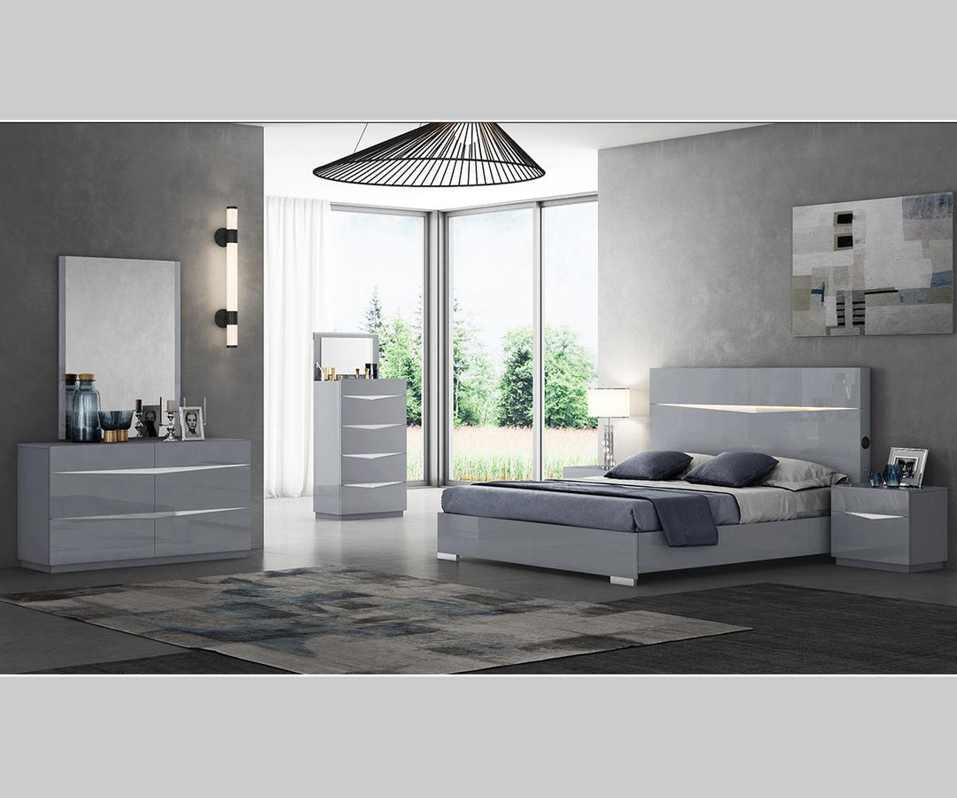 Nikos Lacquer Bedroom Set
