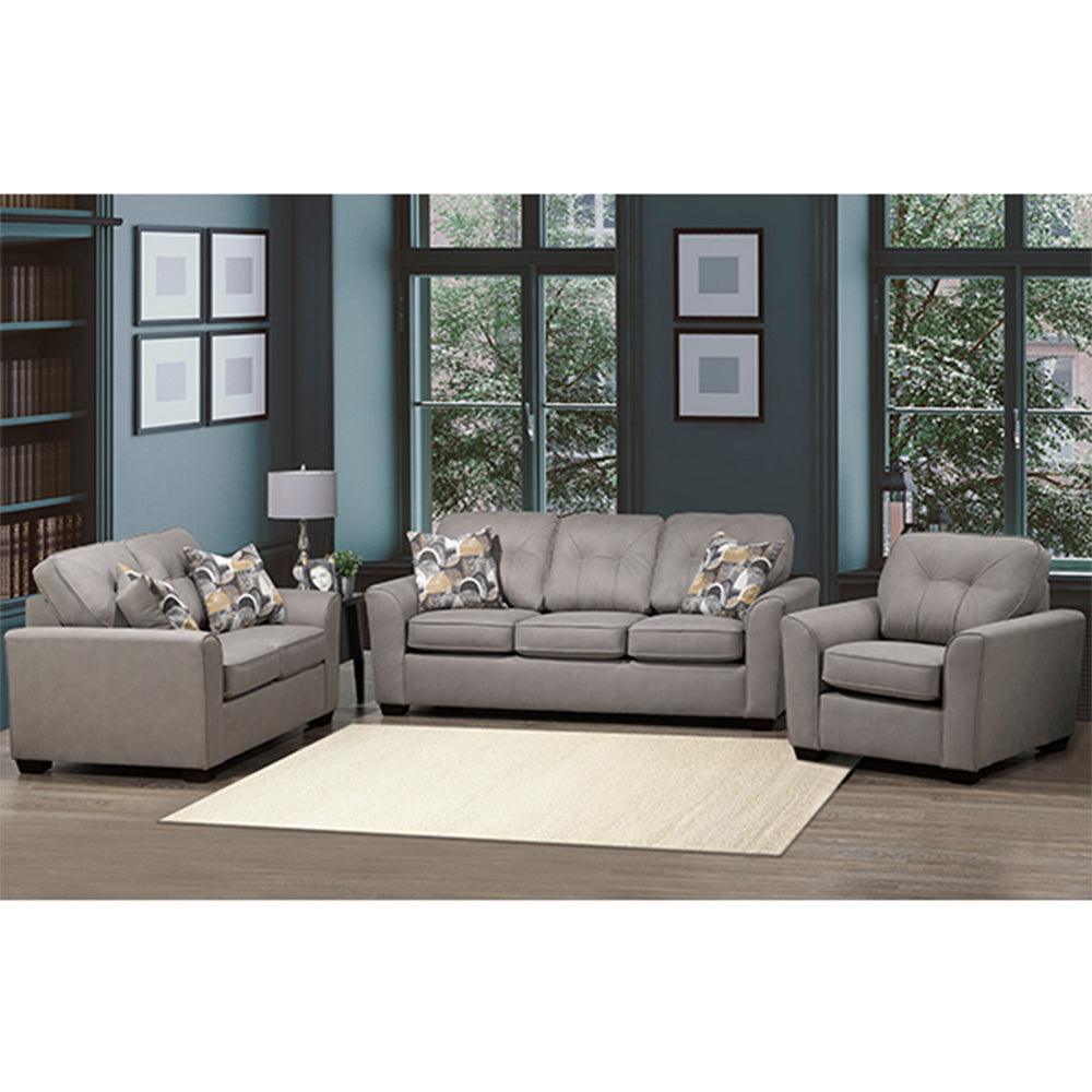 Canadian Made Svalbard Mocha Sofa Sofa Set - 4424 – Furniture Giant