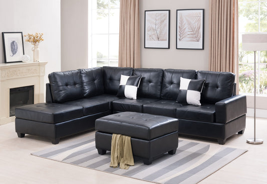 Sectional Sofa with Ottoman - NARA