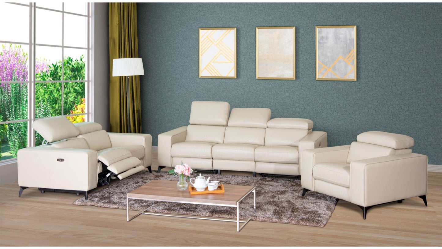 3 pc living set Paloma beige