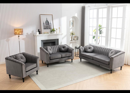 5002- Sofa +loveseat +Chair