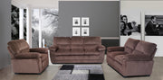 3pc Velvet Sofa Set - 8622