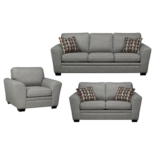 3 Pcs Sofa Set - 9555 - Canadian Made