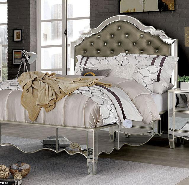 Mirror Look Bedroom Set - 169