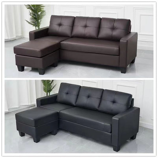 Leather Sectional Sofa - 1011
