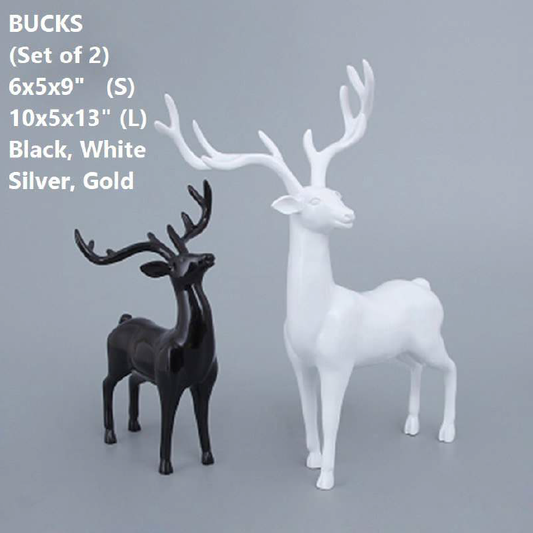 BUCKS (SET OF 2)