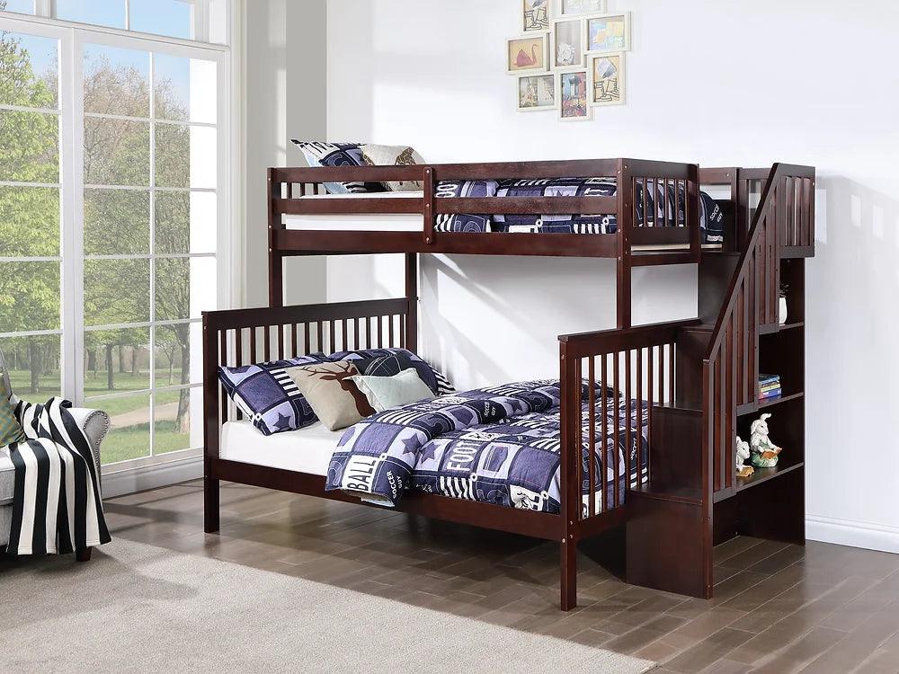 High-Quality Solid Wood Bunk Beds - B-1850/51/52