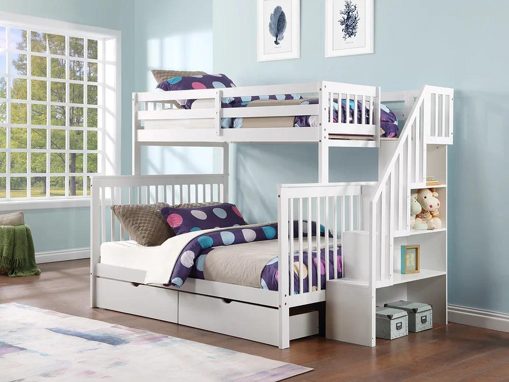 High-Quality Solid Wood Bunk Beds - B-1850/51/52