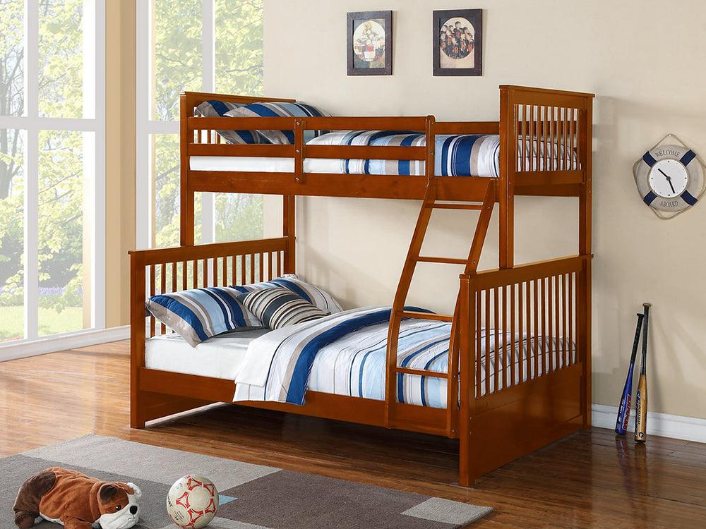 Solid Wood Bunk Beds - B-122 E/G/W/H