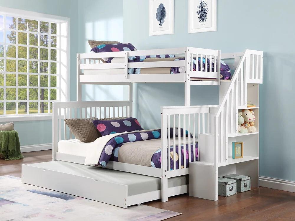 High-Quality Solid Wood Bunk Beds - B-1850/51/52