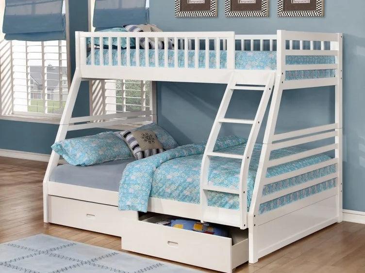 Twin Over Twin Bunk Beds - B-117 E/G/W/H