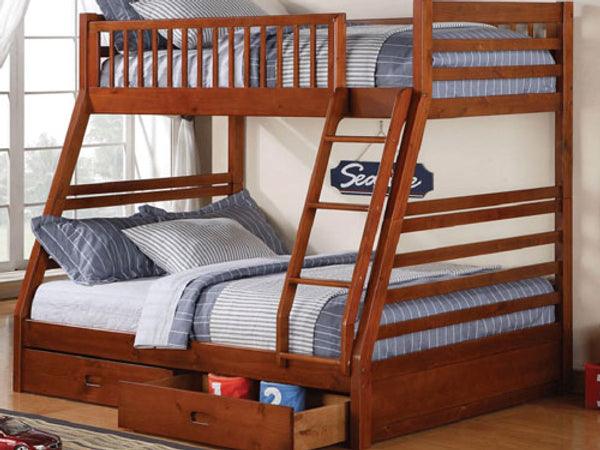 Twin Over Twin Bunk Beds - B-117 E/G/W/H