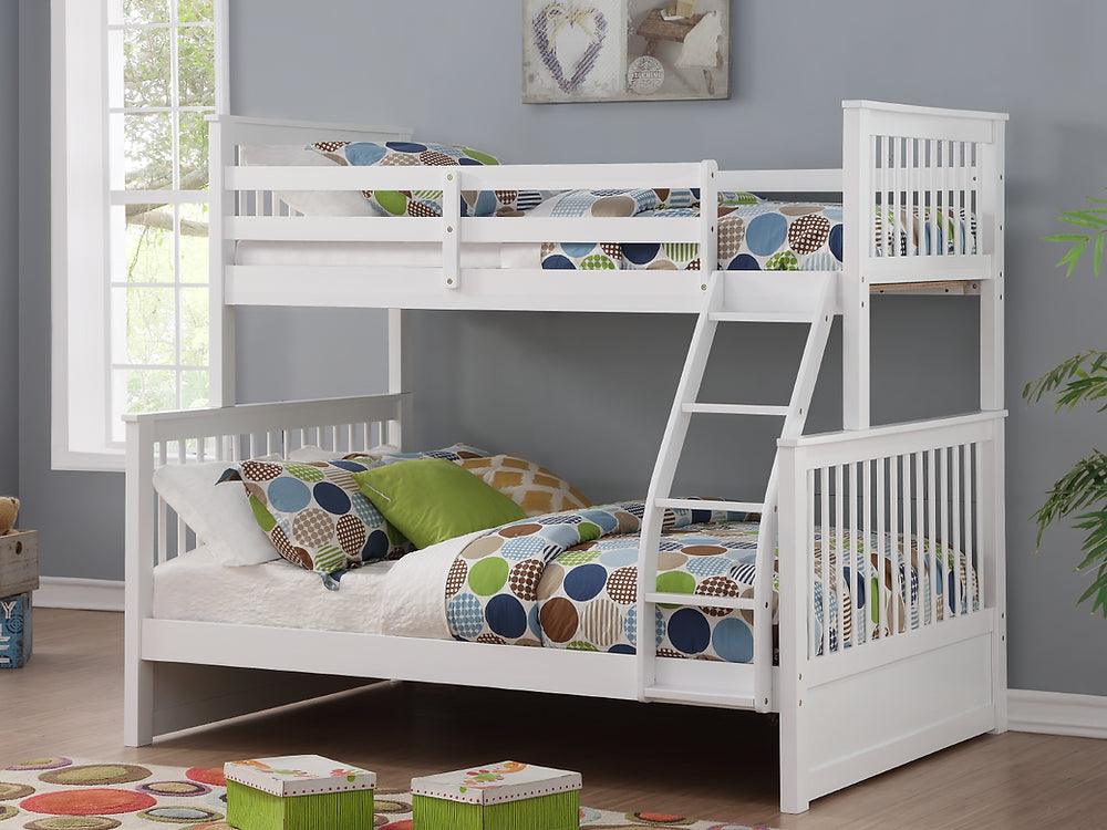 Solid Wood Bunk Beds - B-122 E/G/W/H