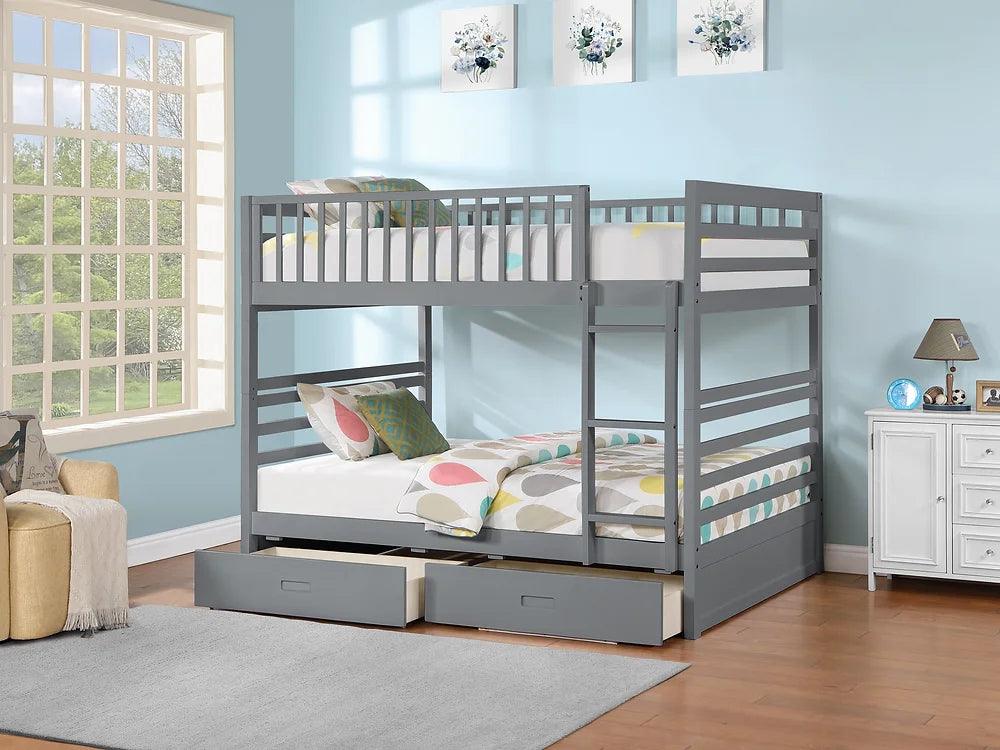 Fraser Full Over Full Bunk Bed - B-115 G/E/W