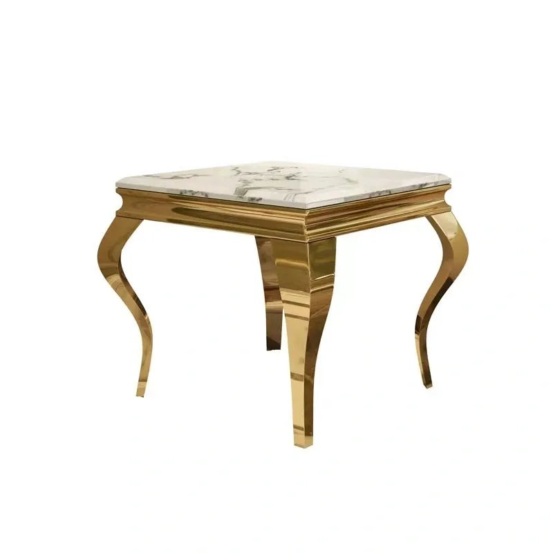 Real Marble End Table - TUSK