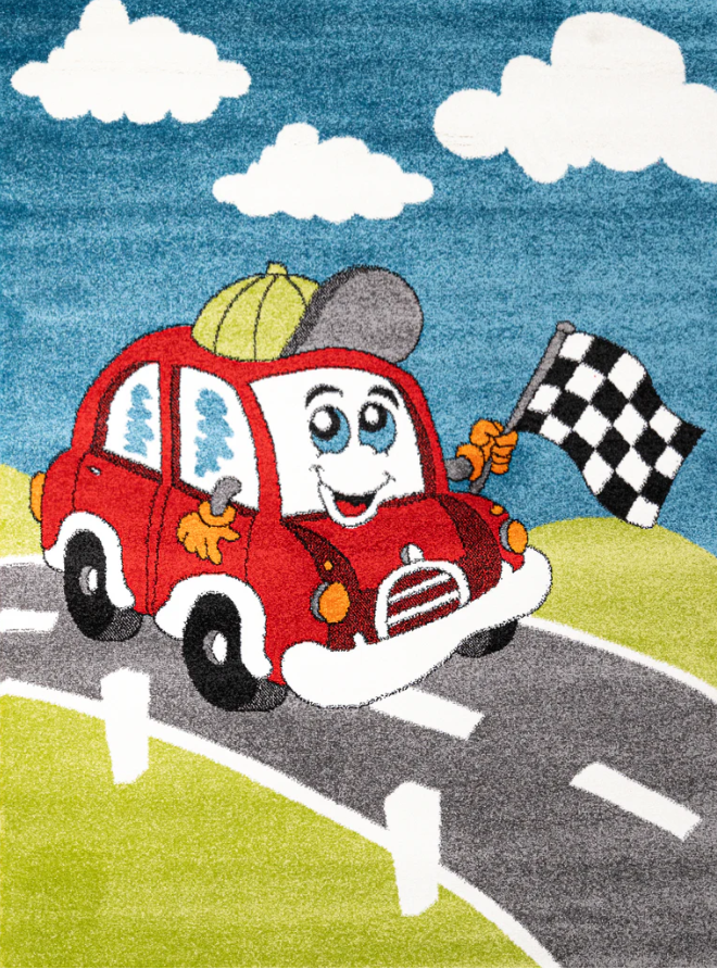 Kids Car Rug - 5201