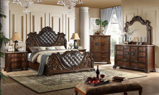 Traditional Style Solidwood Bedroom Set